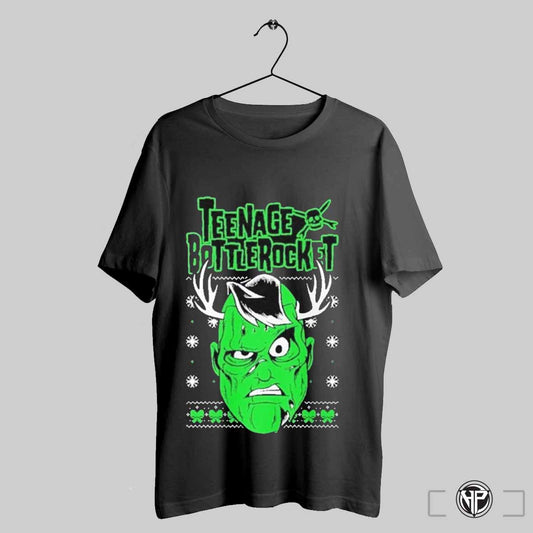 Teenage Bottlerocket Shut Up Look Rad This Christmas Shirt Trendy Sweatshirt