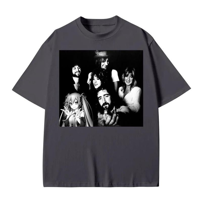 Hatsune Miku Anime New Collection Tshirt Cotton Menswear