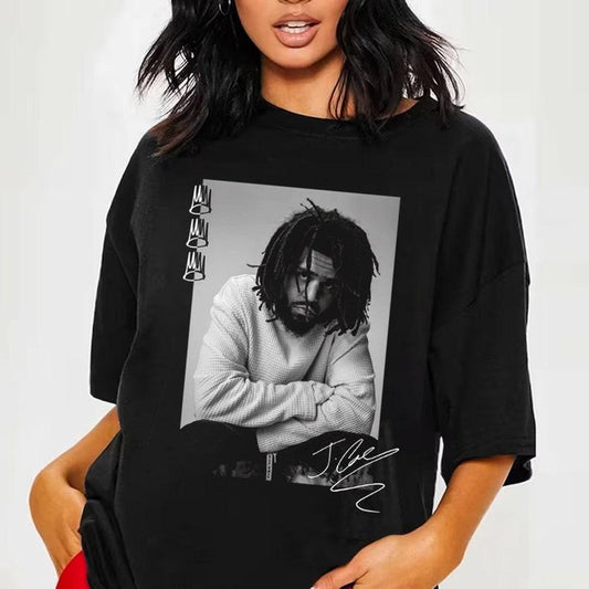 Vintage J Cole Tour 2024 Album 90s Rap Music ShirtRapper Album Vintage Sweatshirt Retro Unisex, Rapper T-Shirt, Tees For Man Woman - Unisex T-Shirt, H