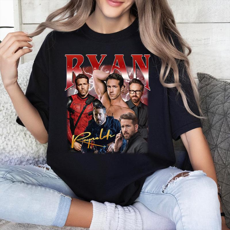 Ryan T Shirt, Reynolds shirt,  Gift For Woman and Man Unisex T-Shirt Sweatshirt Hoodie