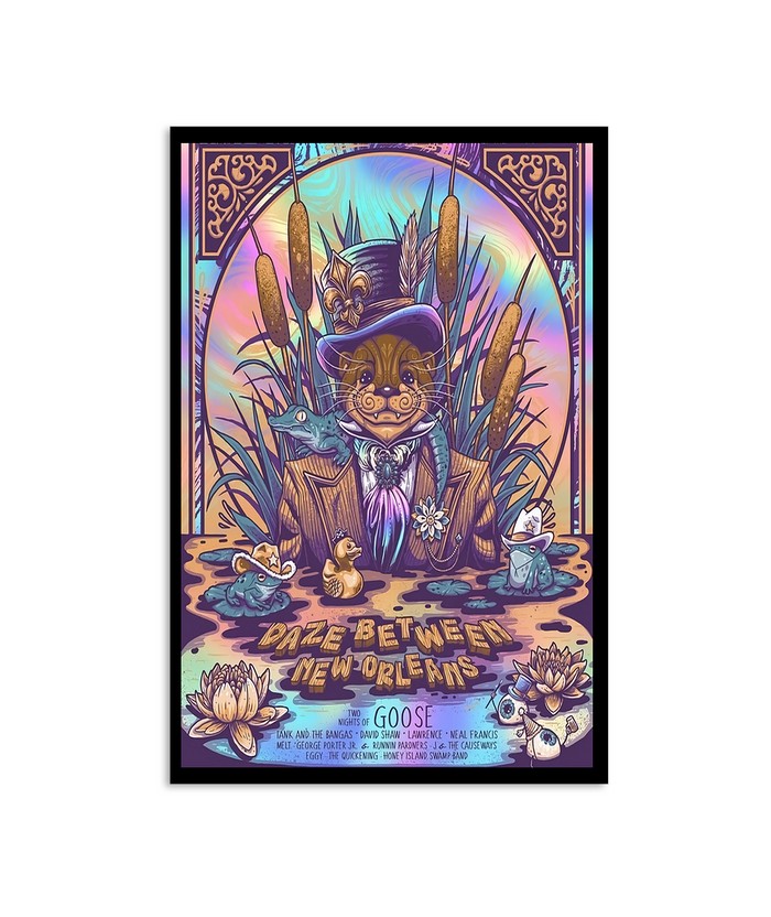 Daze Between New Orleans Two Nights Of Goose Tour 2023 Poster