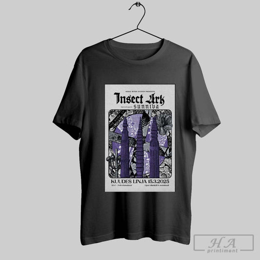 Poster Insect Ark Helsinki Finland Kuudes Linja 3 15 2025 T Shirt