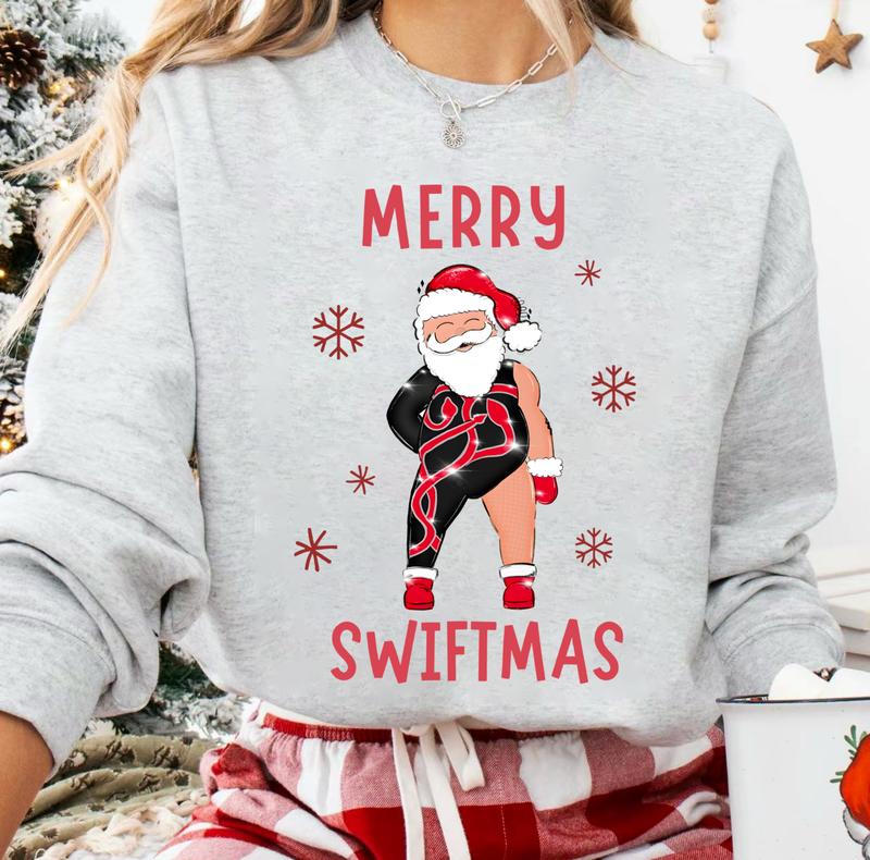 Santa Shirt, Merry Christmas Shirt, Santa Christmas SweatshirtHoodie, Christmas Funny Tshirt, CHristmas 2024 Fan Merch