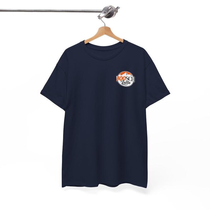 Boosch Light Unisex Heavy Cotton Tee - Busch Light Shirt - Halloween Shirt - Fall - Ghost Shirt - Bats - Boo - 2 Sided T Shirt - Gift for Men and Women