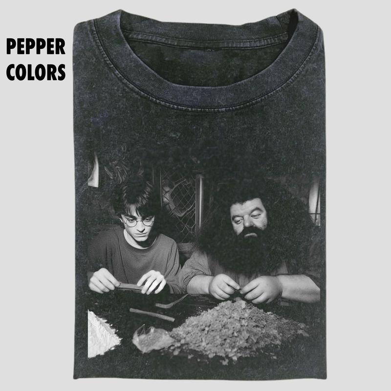 Harry and Hagrid's Magical Herb Shirt, Harry Potter Vintage Tee, Wizarding Shirt, Movie Shirt, Funny Shirt, meme shirts, Unisex T-Shirt, Harry Potter Merch, Gift For Men Women