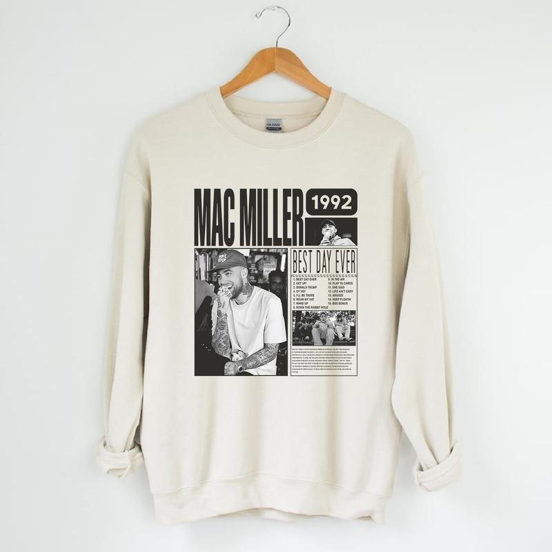 Mac Miller Best Day Ever Album Sweatshirt, T-Shirt, Hoodie