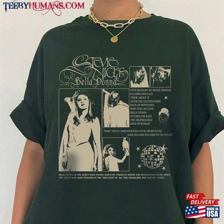 Vintage Stevie Nicks Shirt Nick 2023 Unisex T-Shirt Fleetwood Mac Tour Tee