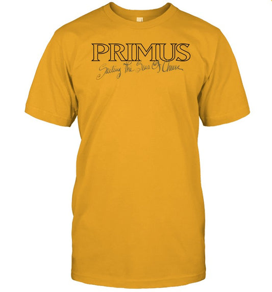Primus Sailing The Seas Of Cheese Vintage Tee_1