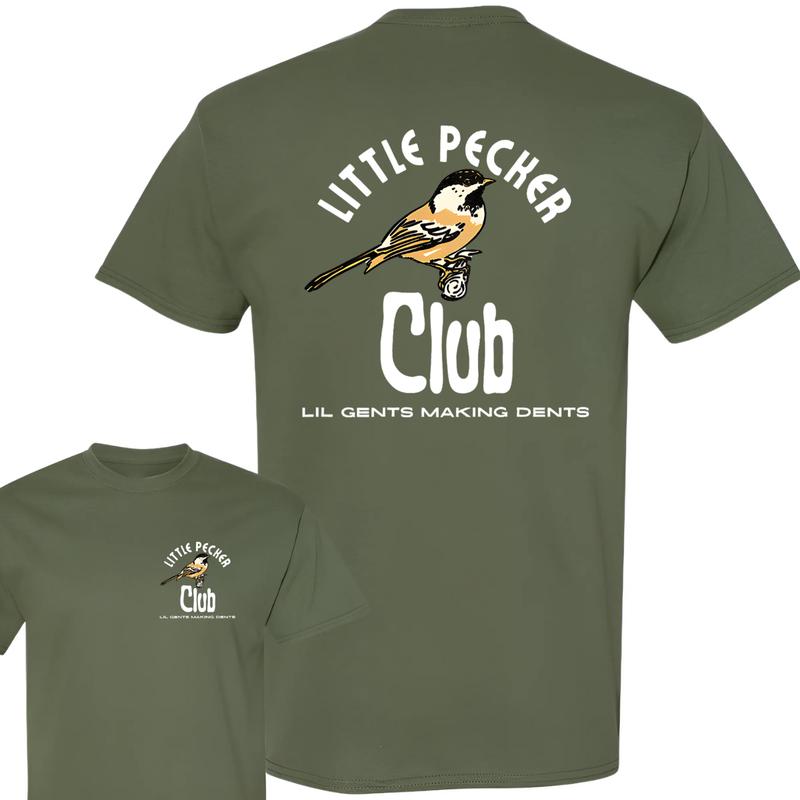 Little Pecker Club T-shirt , 2 Side , T-shirt For Men , Unisex T-shirt, Women T-shirt