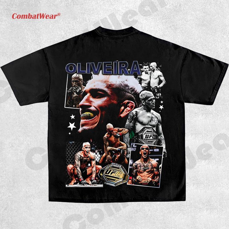 OLIVEIRA-DO BRONX TEE ,Boxing T-shirt, Fighter Tee, Boxer Shirt, Sports Shirt, Vintage Boxing Tee, Graphic Boxing Champ T-Shirt Hoodie Streetwear