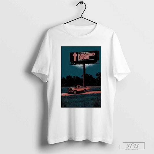 Poster Knocked Loose November 7 2024 Grand Rapids MI Tour T-shirt