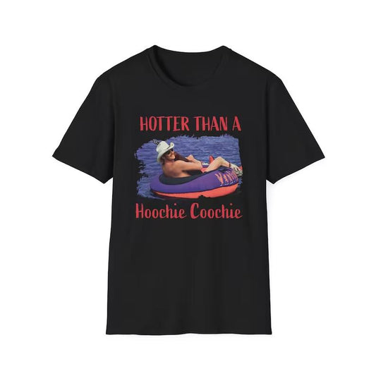 Alan Jackson T Shirt, Hotter Than A Hoochie Coochie T Shirt Menswear Tops