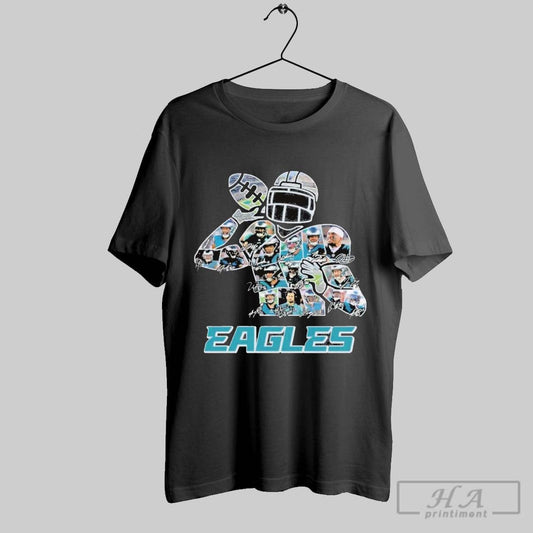 Super Bowl Lix 2025 Philadelphia Eagles Signature Unisex T Shirt