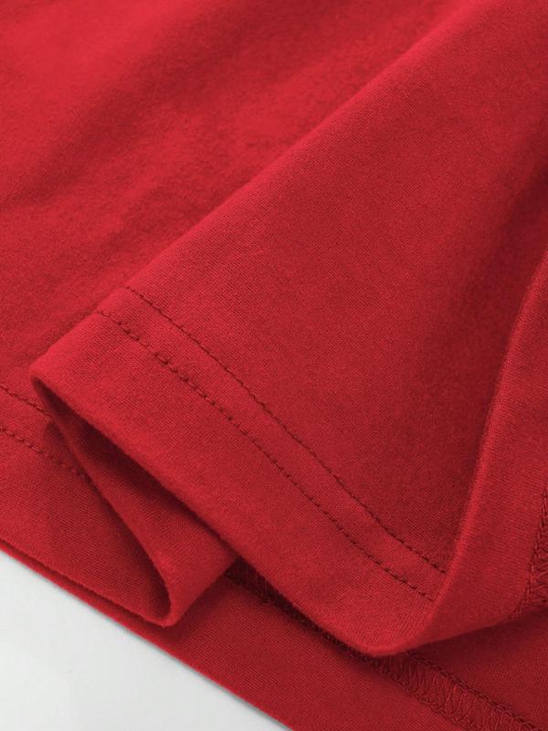 Men's Letter &Â AnimalÂ Graphic Print Round Neck Tee, Regular FitÂ Casual Short Sleeve T-shirt for Summer, Men'sÂ Top for Daily Wear