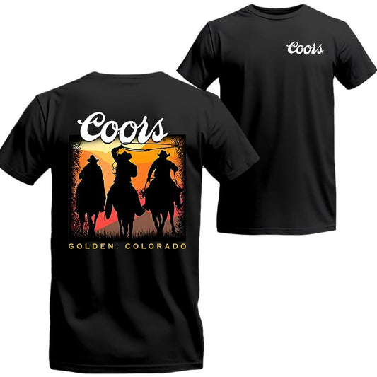 Coors Cowboy T-shirt, Gifts for Him, Unisex T-shirt For Men, For Women, Best choice
