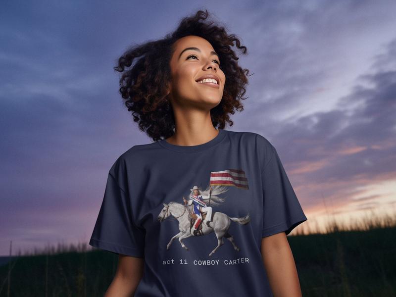 Beyonce Cowboy Carter Album Tee, Levii's Jeans Shirt, Beyhive Exclusive Merch, Cowboy Carter Tee, Beyonce Shirt Menswear Top Underwear Streetwear Tshi