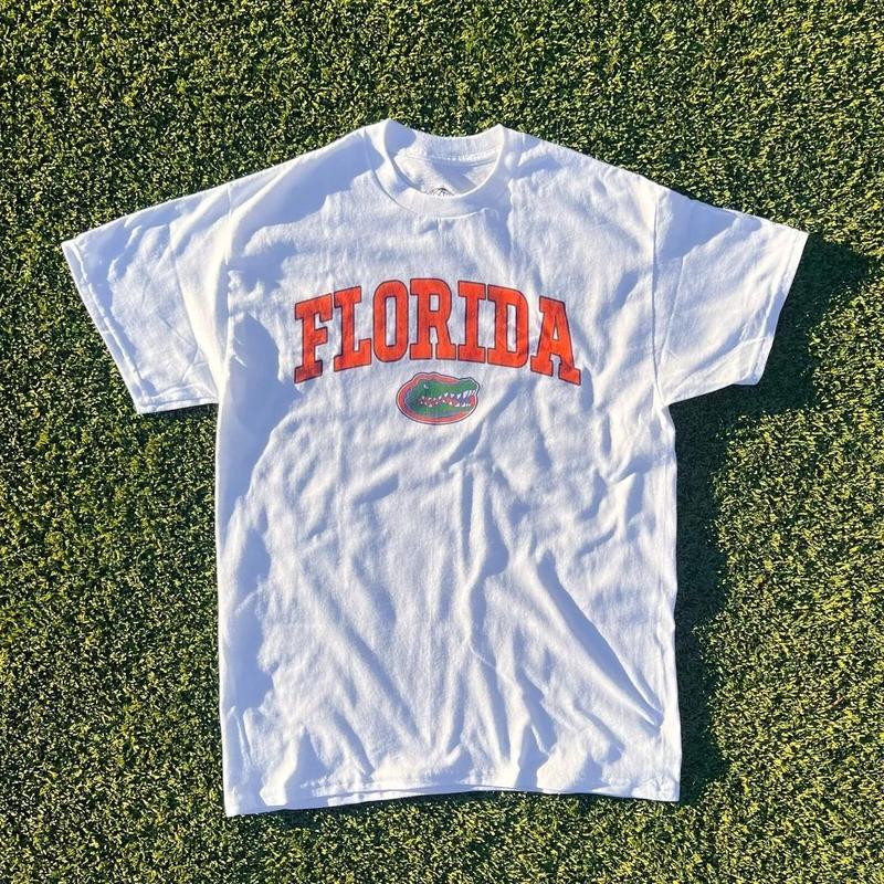 Class Vintage Style Fl0rida State Gators Shirt Casual Menswear Top