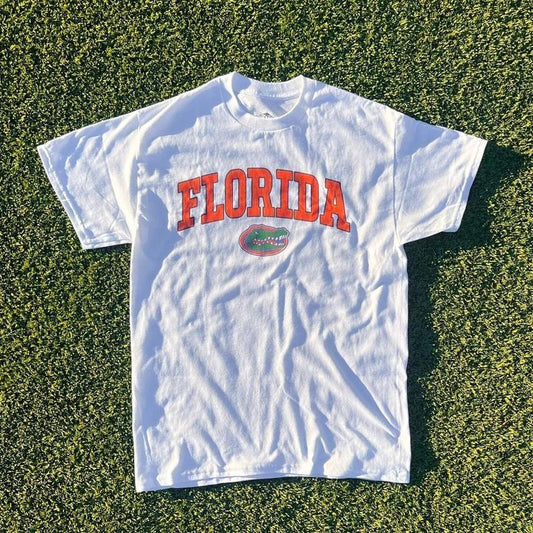 Class Vintage Style Fl0rida State Gators Shirt Casual Menswear Top