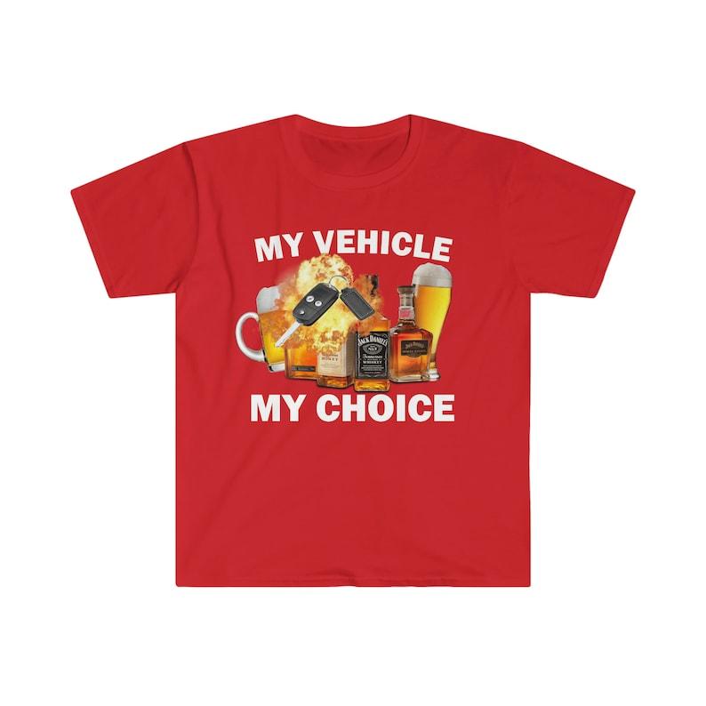 Drunk Driving T-Shirt, Humor T-shirt, Funny Gift, Funny Meme T-Shirt, Unisex Offensive T-Shirt, Funny T-Shirt, Satire Shirt