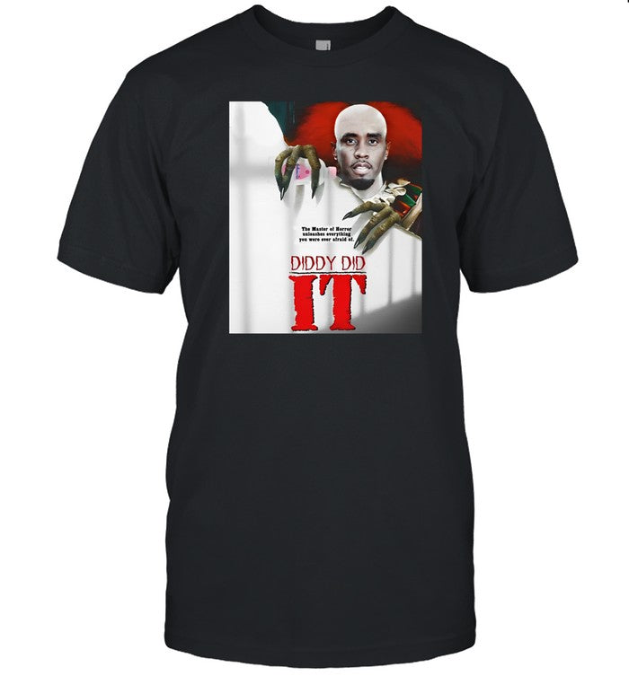 Funny Ahh Tees Store Diddy Did It Shirt