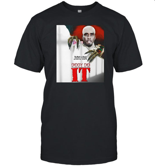 Funny Ahh Tees Store Diddy Did It Shirt