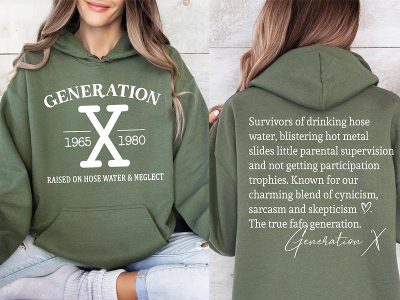 Gen X Shirt Raised On Hose Water And Neglect T-Shirt, Vintage Inspired Shirt, Funny Saying Shirt, Sarcasm Quotes Shirt, Humorous Shirt