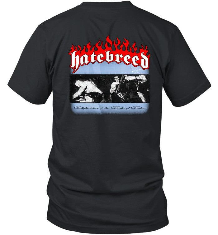 Hatebreed Satisfaction Album Short Sleeve Black Unisex T-Shirt