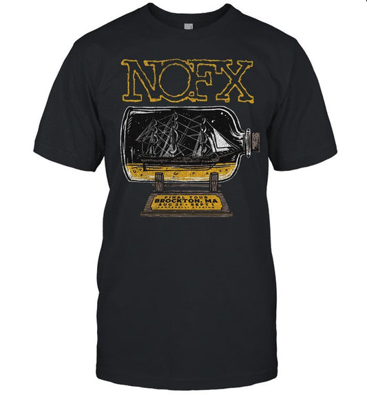 Aug 31-Sept 1, 2024 NOFX Final Tour Brockton MA T-Shirt