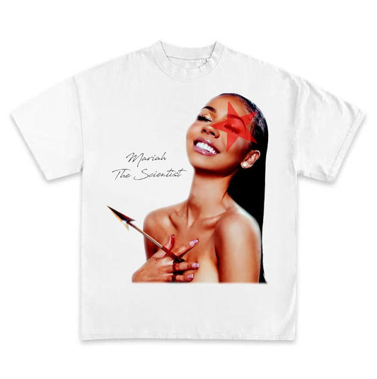 Mariah Red Star Classic Style Tee
