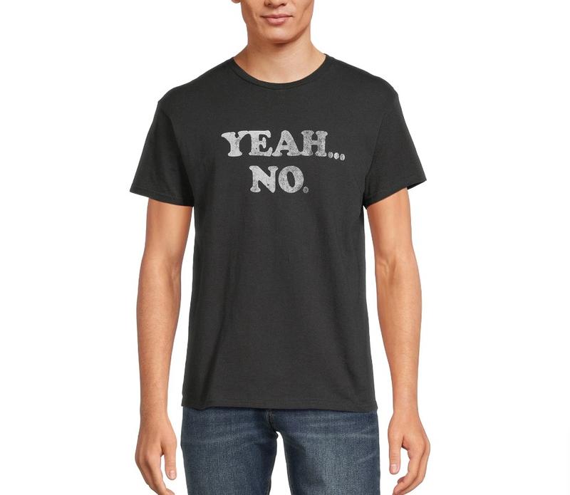 Men's Yeah No Graphic T-Shirt, Sizes S-5XL, Funny Sweatshirt and hoodie, Unisex Graphic Shirt Gift for Menswear