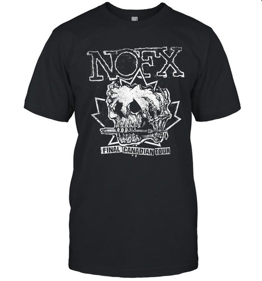 NOFX Final Canadian Tour August 2024 Limited Tee