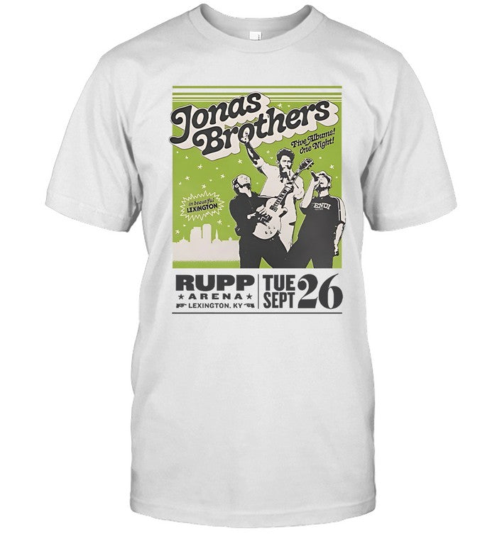Limited Jonas Brother Lexington, KY 09 26 23 Tour Shirt