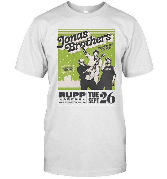 Limited Jonas Brother Lexington, KY 09 26 23 Tour Shirt