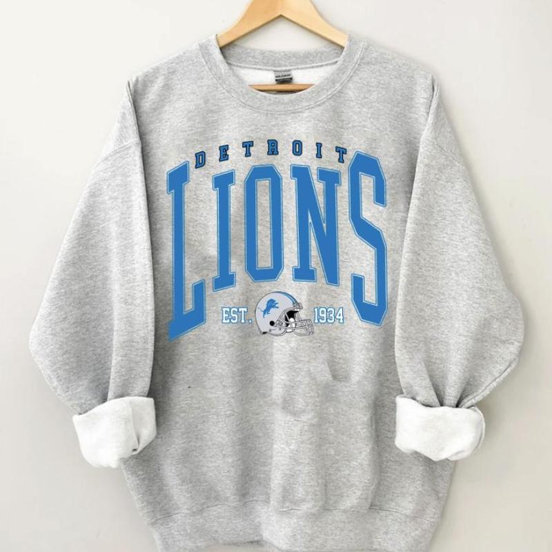 Vintage Detroit Football Sweatshirt, Vintage Sweatshirt, Game Day Pullover, Detroit Fan Gifts, Retro Game Day Sweatshirt, Trendy Shirt Football Fan Gi