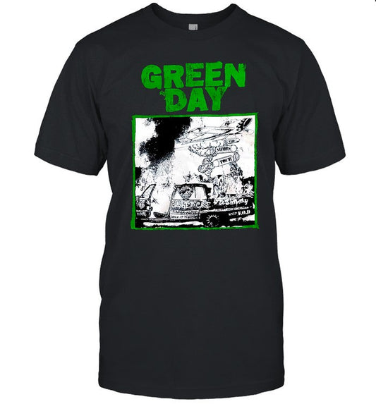 Limited Green Day The Saviors Tour Shirt_1