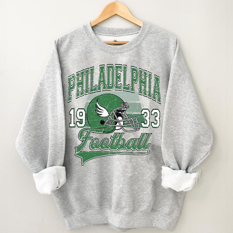 Philadelphia Football Sweatshirt, Vintage Style Gift, Football Tee, Philadelphia Fans Sweatshirt, Philadelphia Football Sweatshirt, Philadelphia Retro