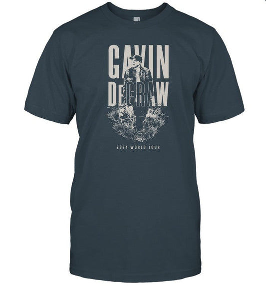 Gavin DeGraw T-Shirt 2024 World Tour Photo
