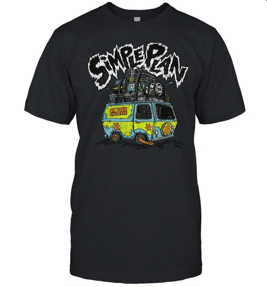 Limited Simple Plan Band In Van On Tour Since 1999 Tee