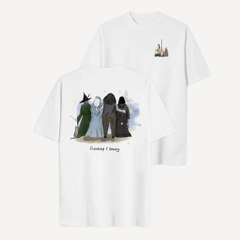 Hogwarts Professor McGonagall Memorial Shirt - Sweatshirt - Hoodie, Maggie Smith, Magic Movie, Haarry Poter Shirt, Spooky Season, Tee Print
