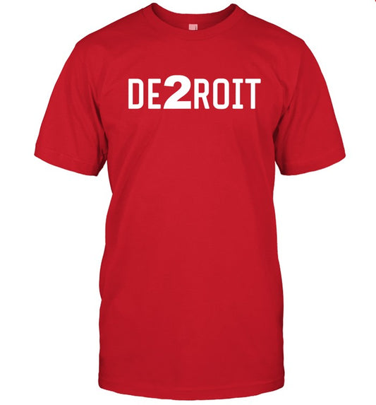 de2roit funny shirt