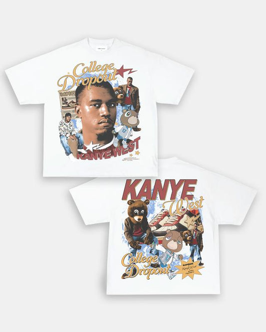 COLLEGE DROPOUT V2 TEE - [DS] , Free Shipping, Unisex T-Shirt, Sweatshirt, Tour shirt, Rapper Shirt, Graphic Shirt, big face tee,