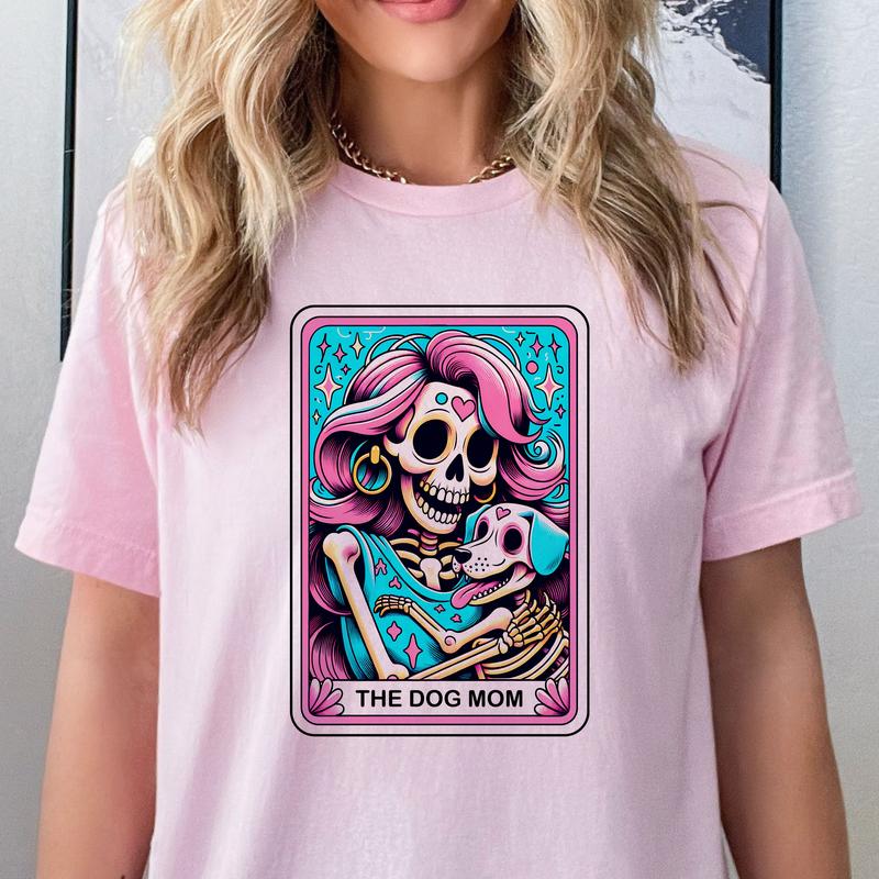 Tarot Card T-Shirts Mom Life - Print is Sublimation, Unisex T-Shirt, Funny Tee, t Idea, Relaxed Fit, Cute Top, Great with Jeans, Womenswear Graphic