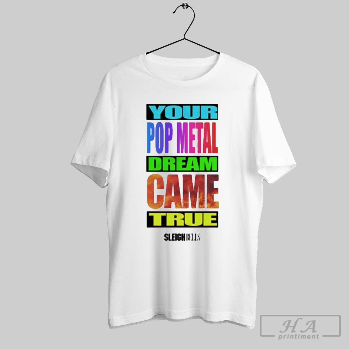 Sleigh Bells Roxette Ric Your Pop Metal Dream Came True 2025 Shirt