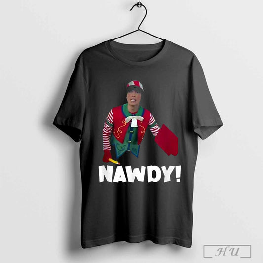 Tally The Elf Nawdy Innocent Christmas Holiday T Shirt