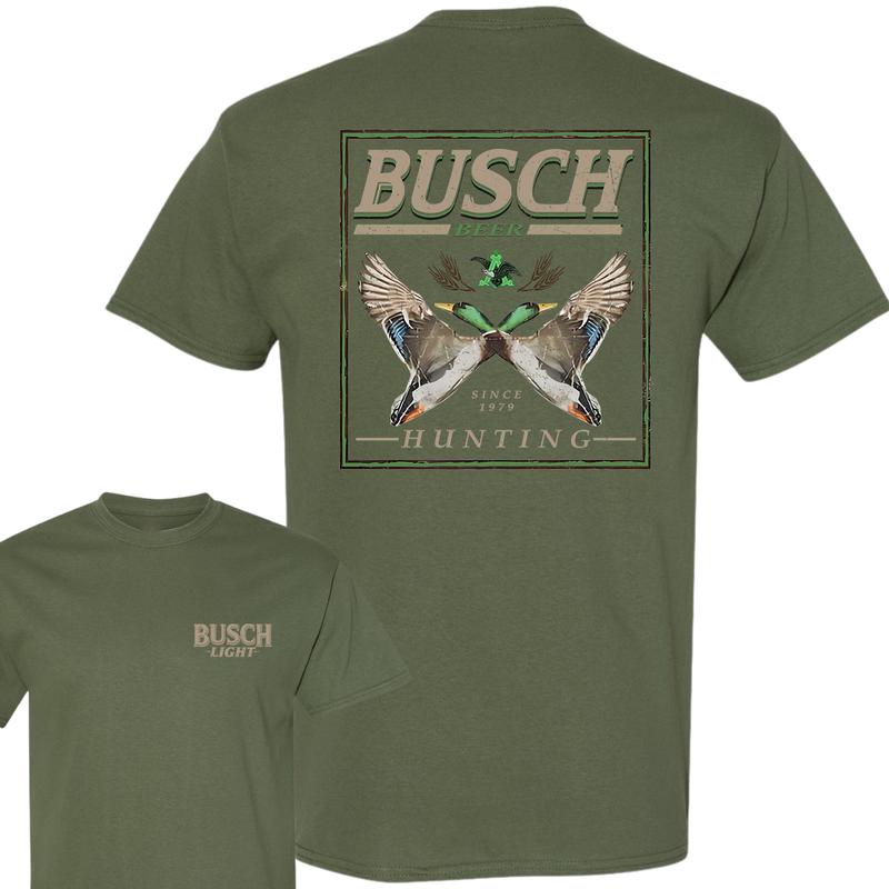 Busch Beer Hunting Duck T-Shirt, Unisex T-Shirt, Full Color T-Shirt, For Men, For Women