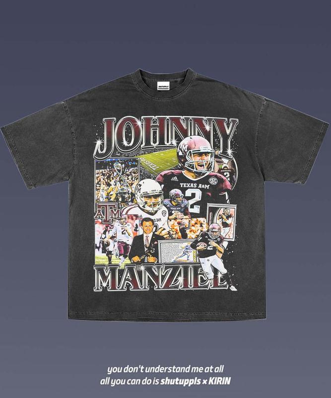 JOHNNY MANZIEL 1.0 Graphic Tee  American Football  Gift For Fan