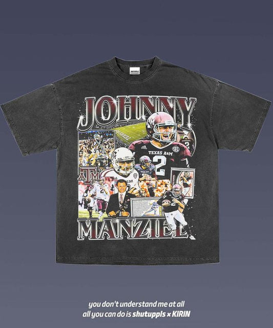 JOHNNY MANZIEL 1.0 Graphic Tee  American Football  Gift For Fan