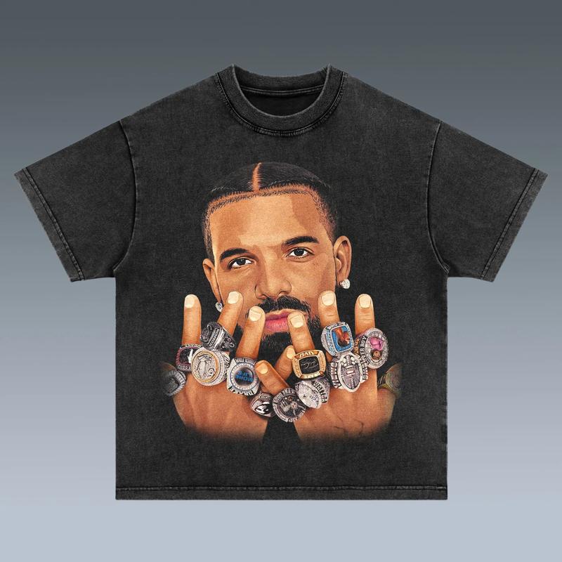 Limited Edition Drake Vintage 90s Retro Streetwear T-Shirt, Unisex Summer Casual Crewneck, Gift for Men & Women, Graphic Tee Fashion