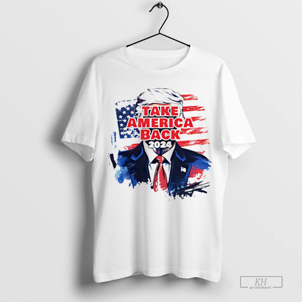 Take America Back 2024 Trump Flag USA shirt