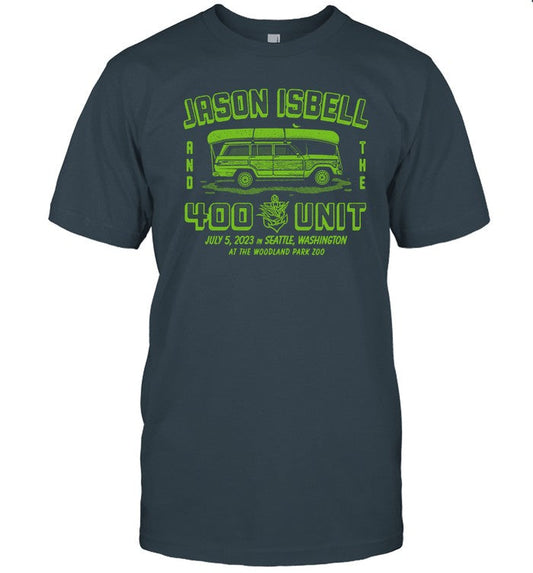 2023 Jason Isbell And The 400 Unit Event Seattle, WA T-Shirt